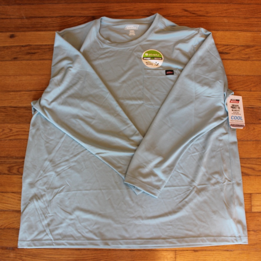 Dickies  Men's Long Sleeve Performance Pocket T